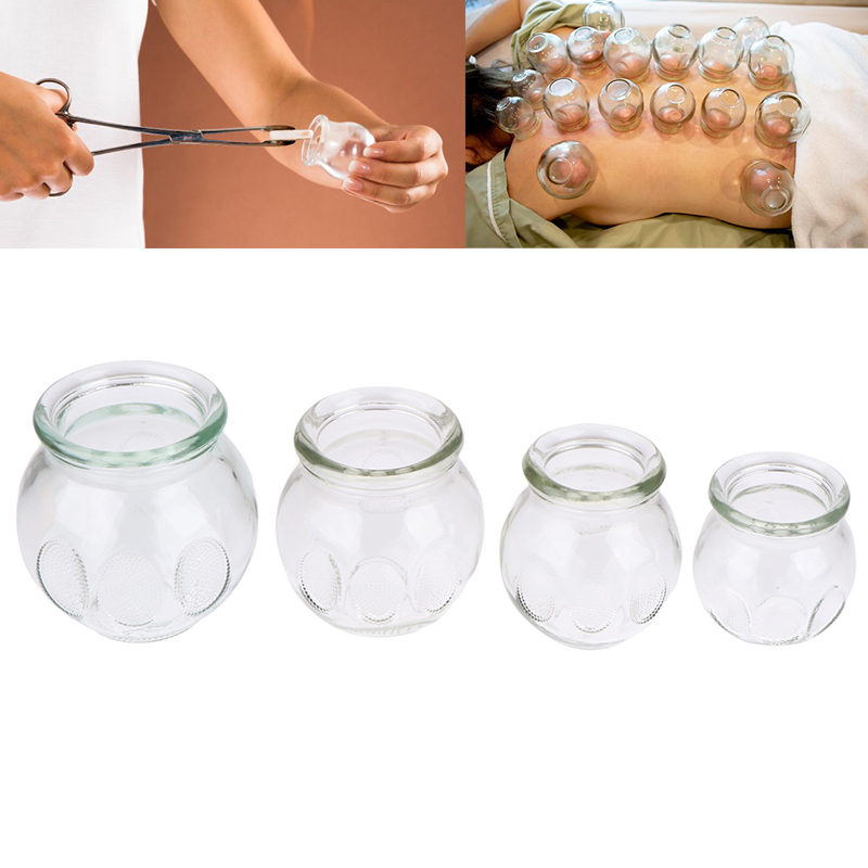 Health Wellness Products - 1 قطعة كأس الحجامة الزجاجية المهنية