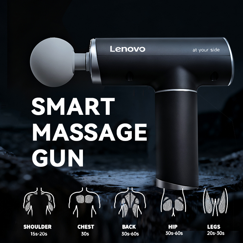 Health Wellness Massage - مسدس تدليك العضلات من لينوفو طراز