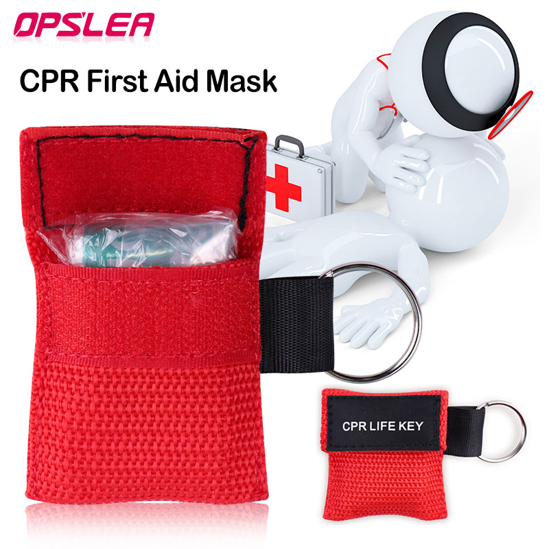 Health Wellness Products - 50 قطعة CPR الإنعاش قناع المحمولة