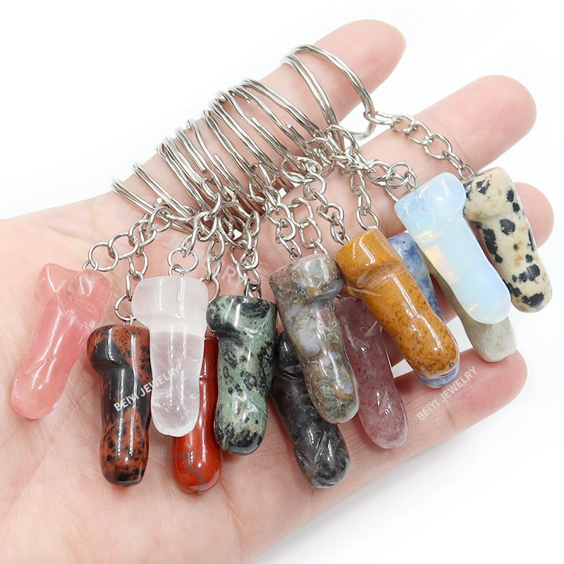 Healing Crystal Set - 10 قطع/مجموعة قلادات على شكل قضيب
