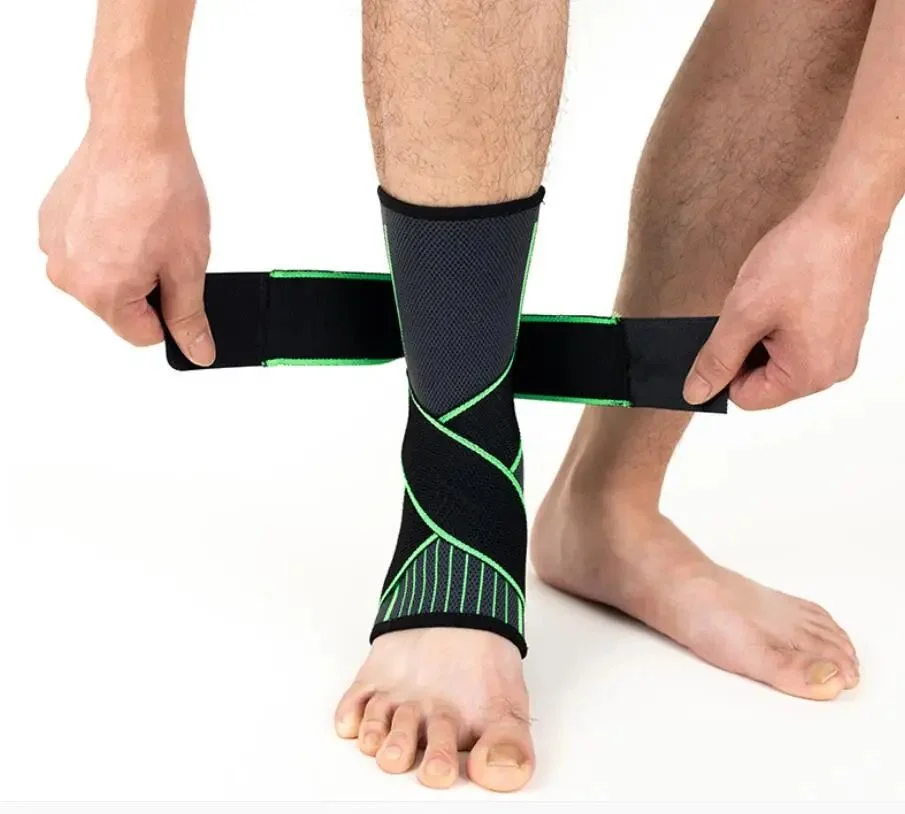 Ankle Brace Support - واقي كاحل رياضي ضاغط، مناسب لكرة