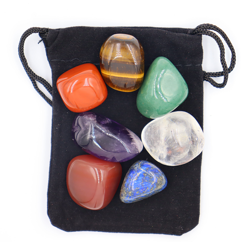 حجر طاقة مصقول لتزيين المنزل ، - مراجعة Healing Crystal Set وسعره