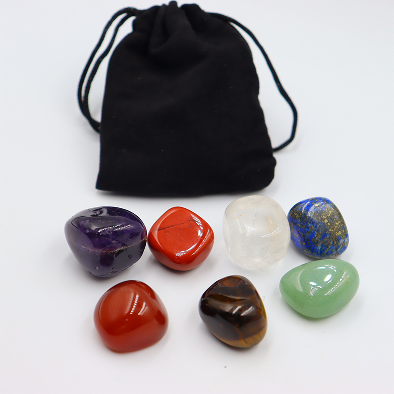 حجر طاقة مصقول لتزيين المنزل ، - مراجعة Healing Crystal Set وسعره