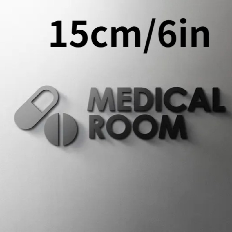 لافتة غرفة طبية - لافتة باب عي - مراجعة Health Wellness Office وسعره