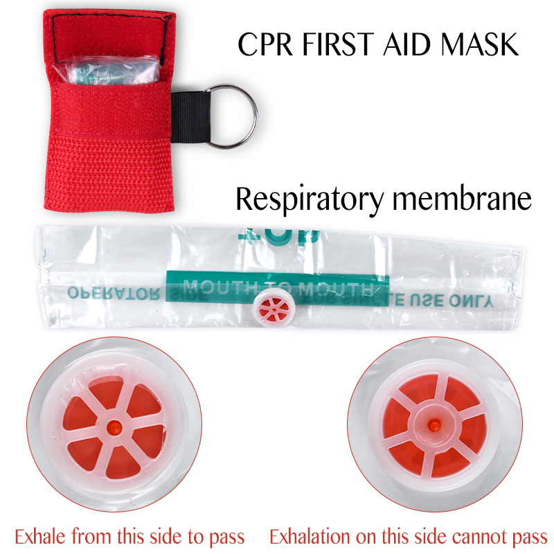 50 قطعة CPR الإنعاش قناع المحم - مراجعة Health Wellness Products وسعره
