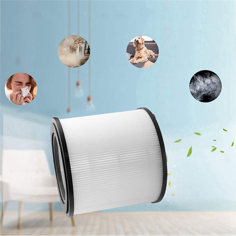 رائج! قطعتان من قطع غيار فلتر  - مراجعة Air Purifier Hepa وسعره