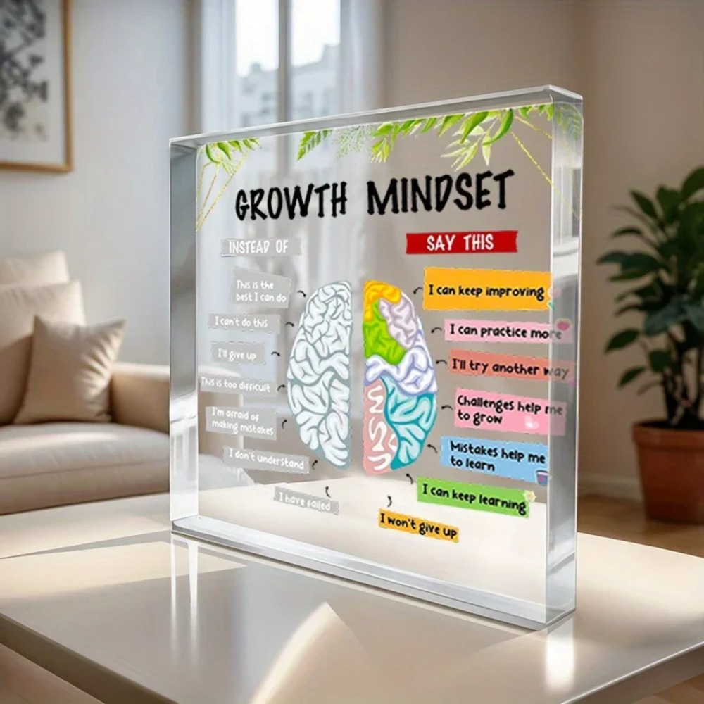 CIFBUY زينة مكتبية من الأكريلي - مراجعة Health Wellness Office وسعره