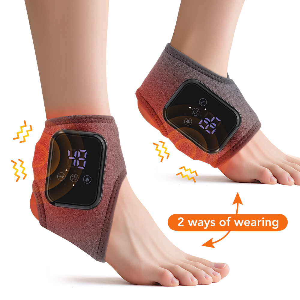 الكهربائية الكاحل هدفين القدم  - مراجعة Ankle Brace Support وسعره