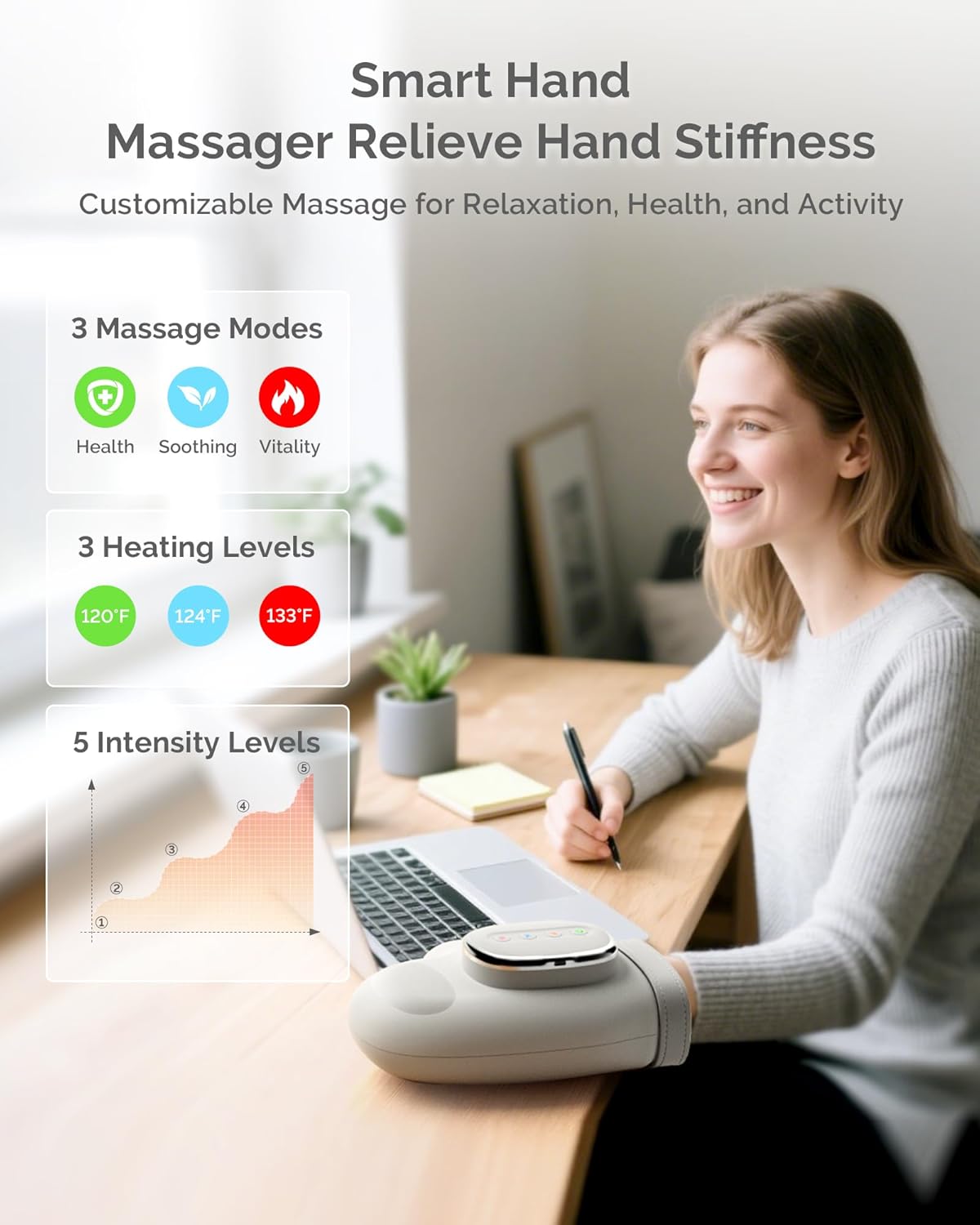 جهاز تدليك اليد بالضغط الهوائي - مراجعة Health Wellness Massage وسعره