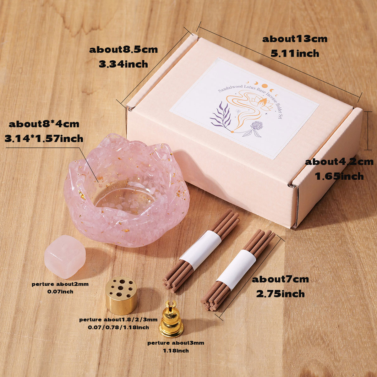 قاعدة شموع حجر ريكي راتينج ، ق - مراجعة Healing Crystal Set وسعره