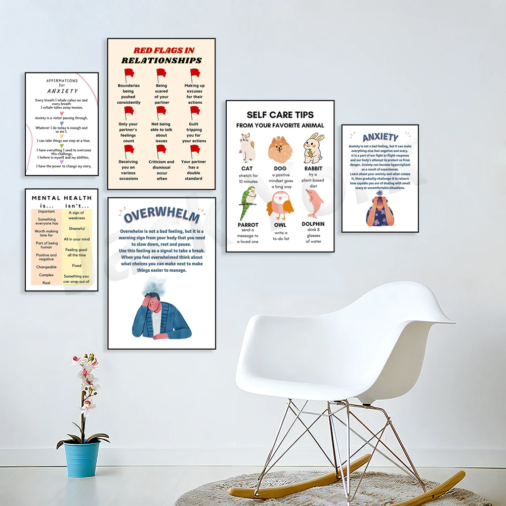 Digital Poster, Self Love, Sel - مراجعة Health Wellness Office وسعره