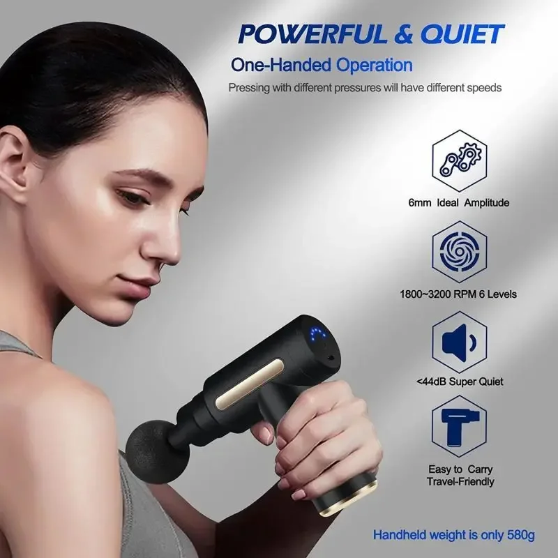 مسدس تدليك اللفافة المحمول مسد - مراجعة Health Wellness Massage وسعره